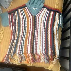 Gimmicks by BKE Multicolor Striped Knit Top